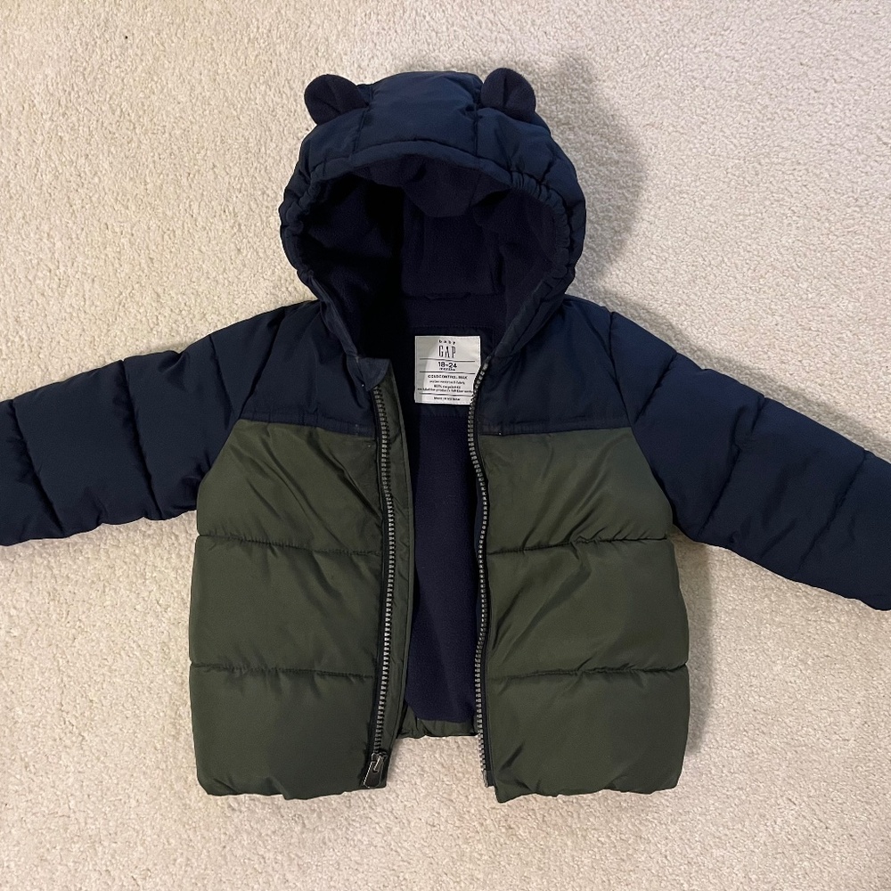 BabyGap Cold Control Max Bear Coat- 18-24 Months